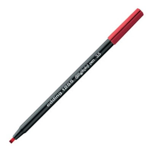 Edding 1255 Kaligrafi Kalemi 2.0 mm Crimson Kırmızı ürün görseli 1