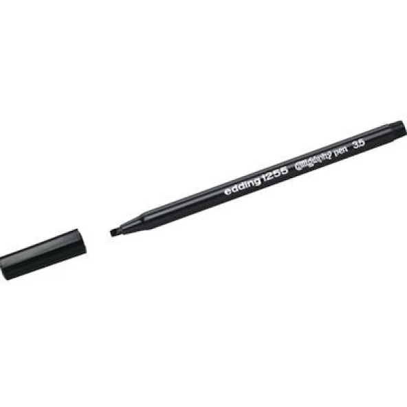 Edding 1255 Kaligrafi Kalemi 3.5 mm Siyah ürün görseli 1