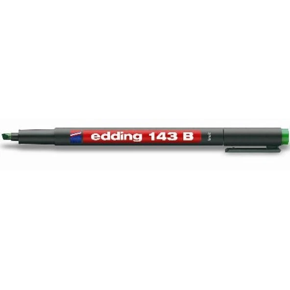 Edding 143B Kesik Uçlu Permanent Kalem Mavi ürün görseli 1