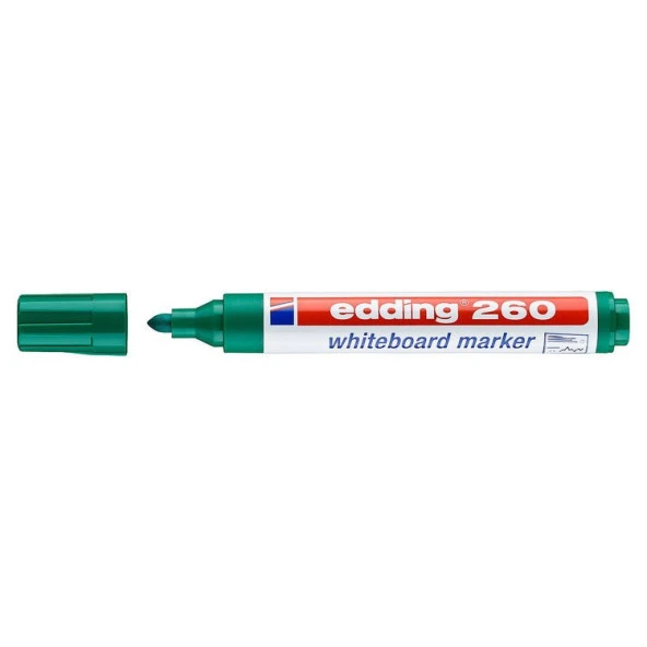 Edding 260 Yazı Tahtası Kalemi Yeşil ürün görseli 1