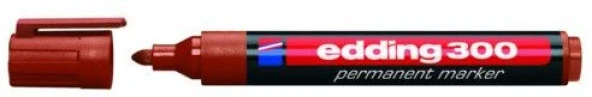 Edding 300 Permanent Marker KAHVERENGİ ürün görseli 1