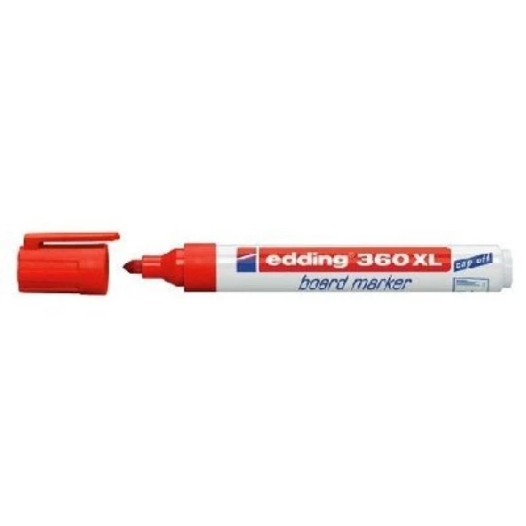 Edding 360 XL Board Marker Doldurulabilir Yazı Tahtası Kalemi Kırmızı ürün görseli 1