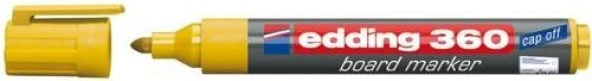Edding 360 Board Marker Yazı Tahtası Kalemi SARI ürün görseli 1