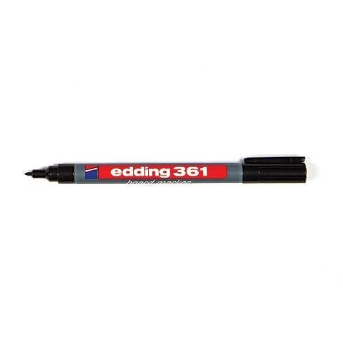 Edding 361 İnce Uçlu Yazı Tahtası Kalemi SİYAH ürün görseli 1
