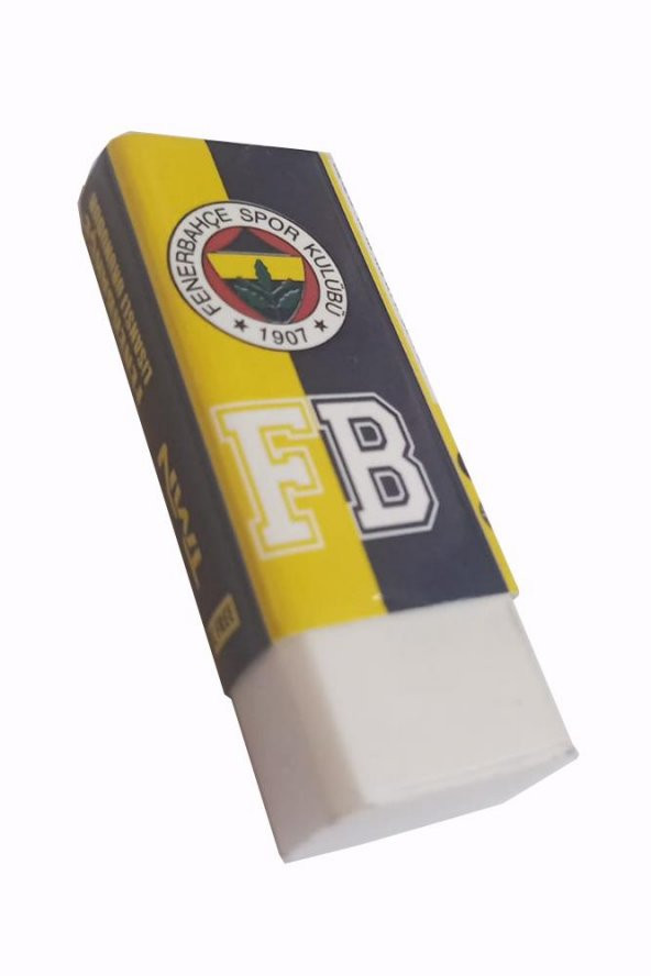 Taraftar Silgi Lisanslı Orijinal 1 Adet FB Kanarya Fenerbahçe Silgi Orta Boy Orjinal ürün görseli 1