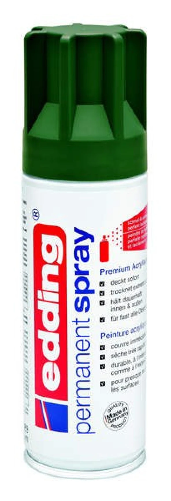 Edding Permanent Sprey Boya 200 ml. 904 YOSUN YEŞİLİ ürün görseli 1