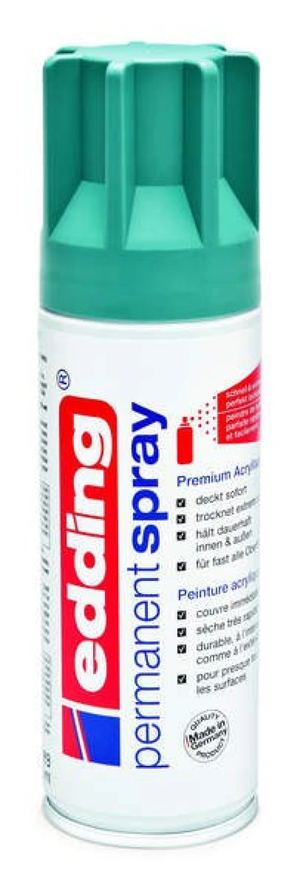 Edding Permanent Sprey Boya 200 ml. 911 PETROL ürün görseli 1