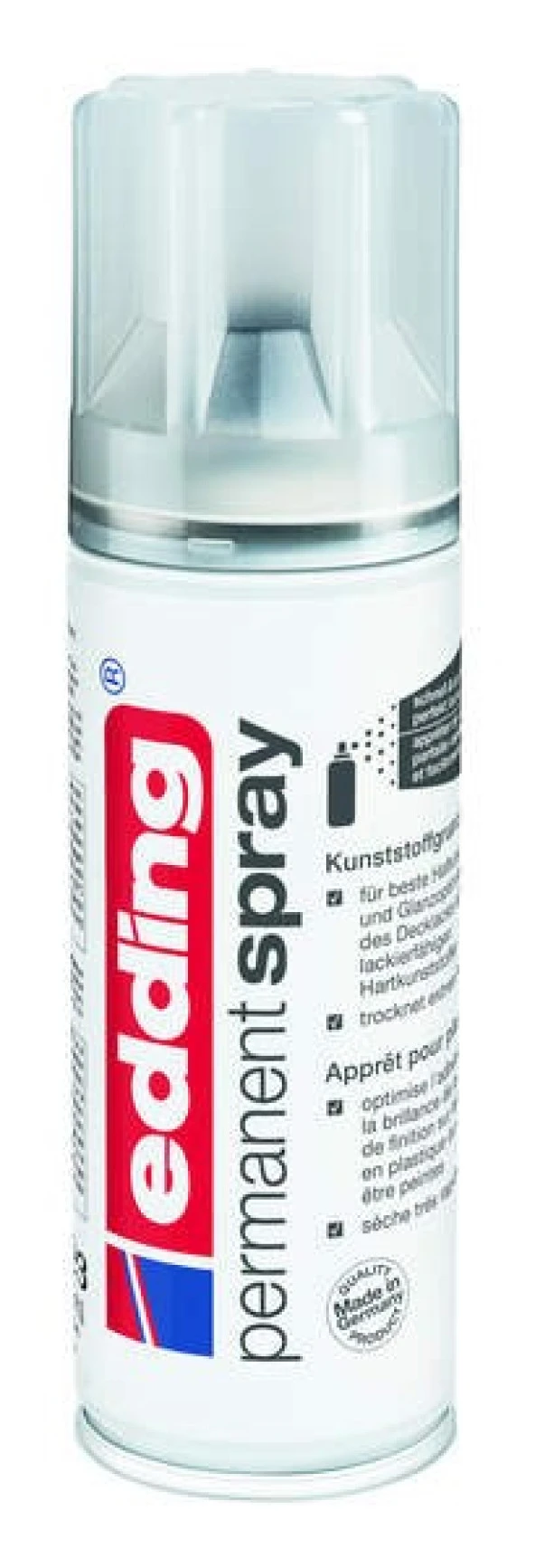 Edding Permanent Sprey Boya 200 ml. 998 PLASTİK ASTARI ürün görseli 1