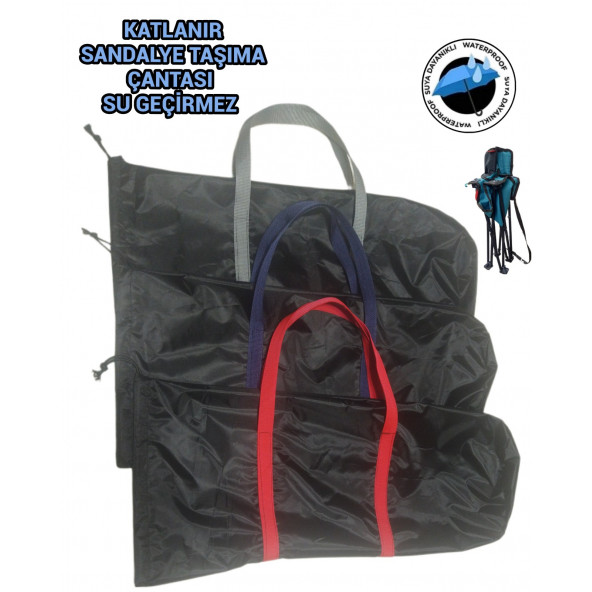 SEVBAGS KATLANIR SANDELYE TAŞIMA ÇANTASI - Resim 4