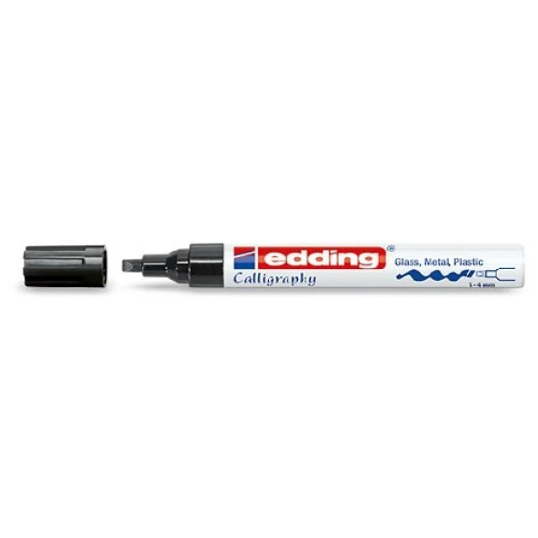 Edding 755 Kaligrafi Kalemi 4 mm SİYAH ürün görseli 1