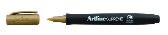 Artline Supreme Metalik Keçeli Kalem GOLD ürün görseli 1