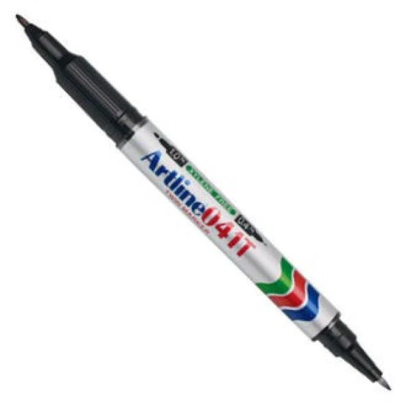 Artline 041T Çift Uçlu Asetat/CD/DVD Kalemi SİYAH ürün görseli 1