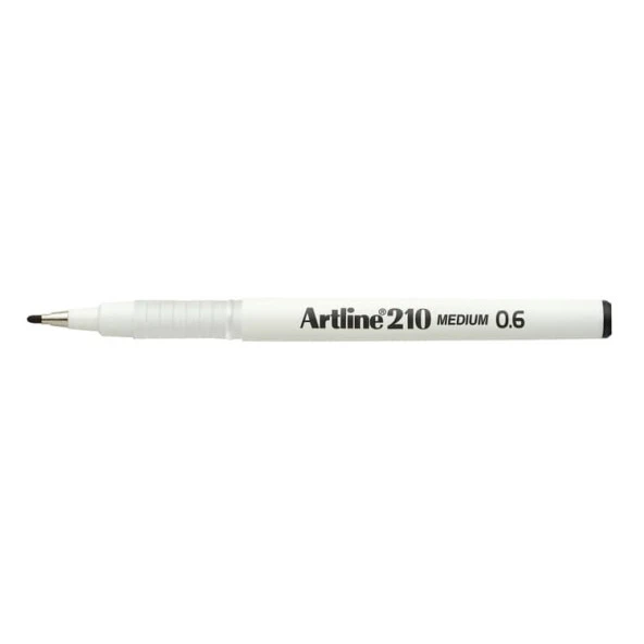 Artline 210N Keçe Uçlu Yazı Kalemi 0,6mm Siyah ürün görseli 1