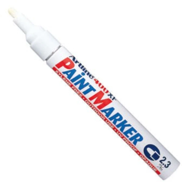 Artline 400XF Paint Marker Çok Amaçlı Boyama Markörü 2.3 mm BEYAZ ürün görseli 1