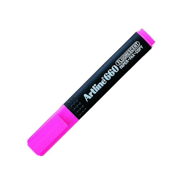 Artline 660 Fosforlu Kalem Floresan Pembe ürün görseli 1