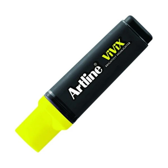Artline Vivix Parlak Mürekkepli Fosforlu Kalem 2-5 mm FOSFORLU SARI ürün görseli 1