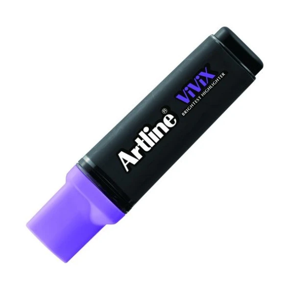 Artline Vivix Parlak Mürekkepli Fosforlu Kalem 2-5 mm FOSFORLU MOR ürün görseli 1