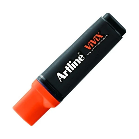 Artline Vivix Parlak Mürekkepli Fosforlu Kalem 2-5 mm FOSFORLU TURUNCU ürün görseli 1