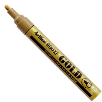 Artline 900XF Metalik Mürekkepli Markör 2.3 mm ALTIN YALDIZ ürün görseli 1