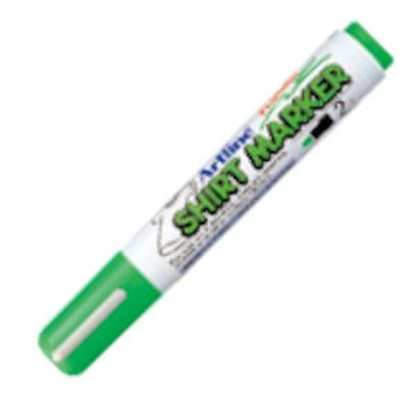 Artline Shirt Marker Tişört Kalemi Fosforlu Yeşil ürün görseli 1