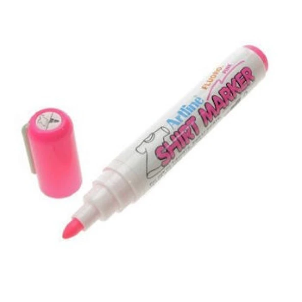 Artline Shirt Marker Tişört Kalemi Fosforlu Pembe ürün görseli 1