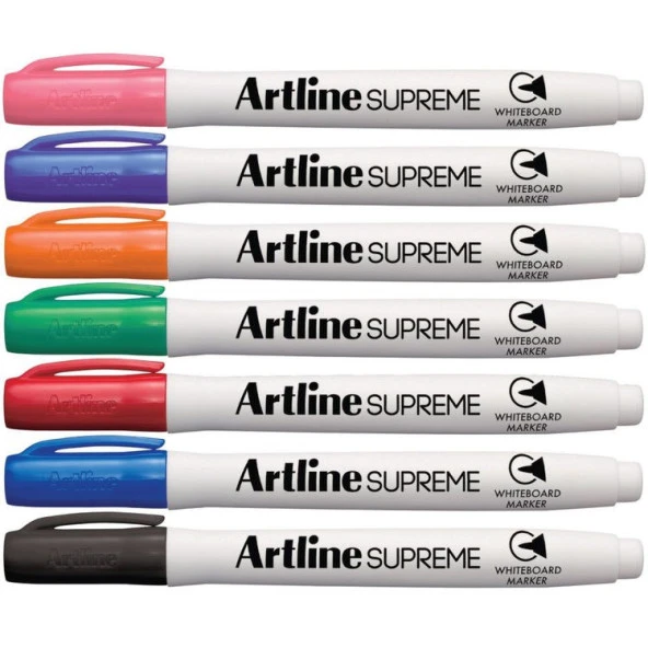 Artline Supreme Beyaz Tahta Kalemi 7 Renk Set ürün görseli 1
