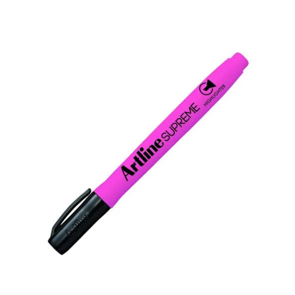 Artline Supreme Highlighter Fosforlu İşaretleme Kalemi PEMBE ürün görseli 1