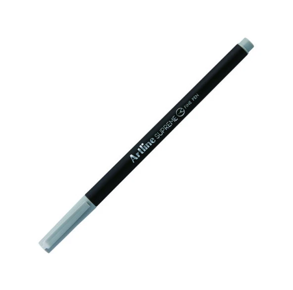 Artline Supreme Fine Keçe Uçlu Kalem 0,4mm Soluk Gri ürün görseli 1