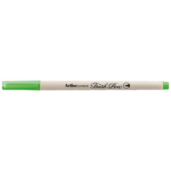 Artline Supreme Brush Uçlu Kalem Fosforlu Yeşil ürün görseli 1