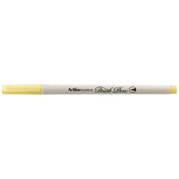Artline Supreme Brush Uçlu Kalem Açık Sarı ürün görseli 1