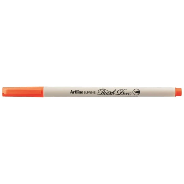 Artline Supreme Brush Uçlu Kalem Fosforlu Turuncu ürün görseli 1