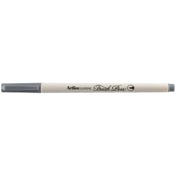 Artline Supreme Brush Uçlu Kalem Gri ürün görseli 1