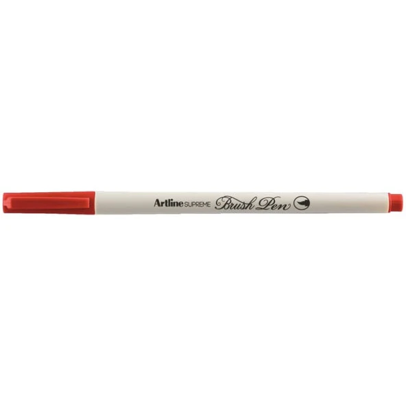 Artline Supreme Brush Uçlu Kalem Koyu Kırmızı ürün görseli 1
