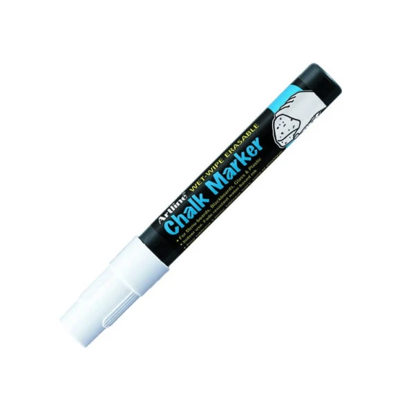 Artline Chalk Marker Tebeşir Markörü Beyaz ürün görseli 1