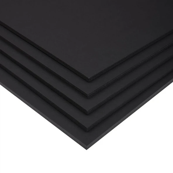 2 mm 70x100 cm Fotoblok (Straforlu Maket Kartonu) Siyah 5 Adet ürün görseli 1