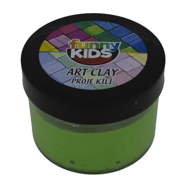 Funny Kids Art Clay Proje Kili YEŞİL  562 ürün görseli 1