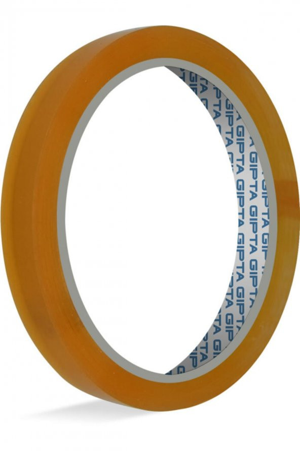 Gıpta Bant Akrilik Sarı Selefon Bant 12mm X 66mt (12 Li Paket) F2590 ürün görseli 1