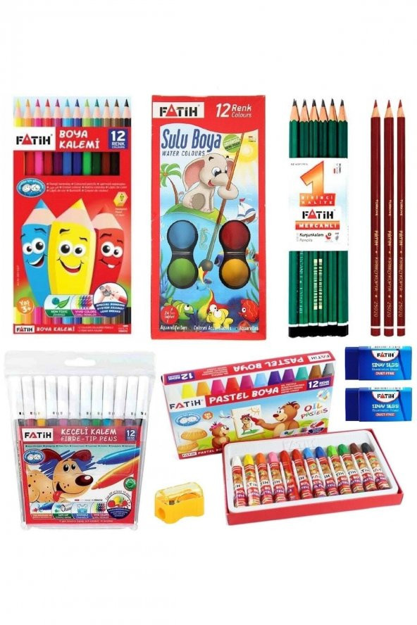 Fatih Okul Kırtasiye Seti ürün görseli 1