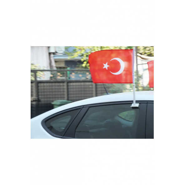 Flamalı Araç Konvoy Türk Bayrağı 30 X 45 CM ürün görseli 1