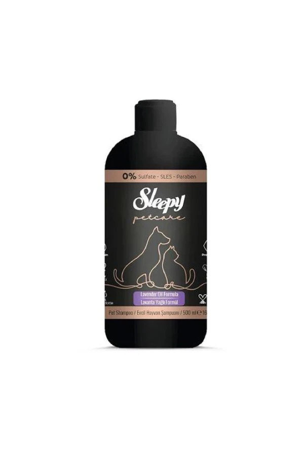 Sleepy Petcare Lavanta Yağlı Evcil Hayvan Şampuanı 500 ml ürün görseli 1
