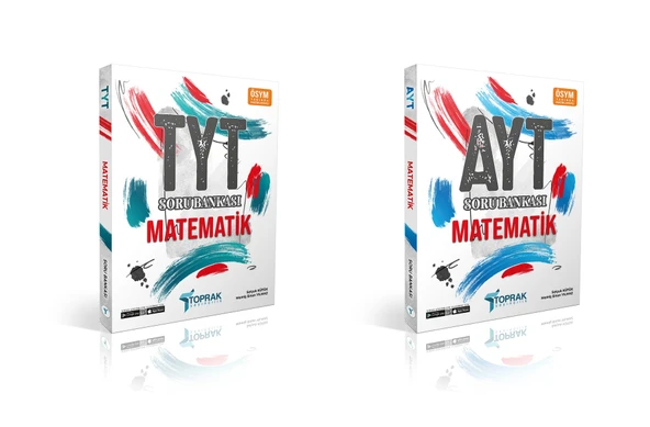 Toprak 2024 Tyt Ayt Matematik Soru Bankası Seti 2 Kitap ürün görseli 1