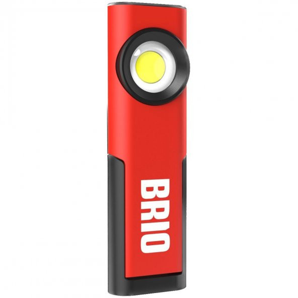 Brio Usb Şarjlı, Mıknatıslı, Askılı, Led Fener, Led Lamba 500 Lümen Tamirci Feneri ürün görseli 1