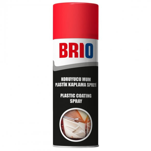 Brio Koruyucu Mum Plastik Kaplama Spreyi Transparan Şeffaf 400 Ml ürün görseli 1