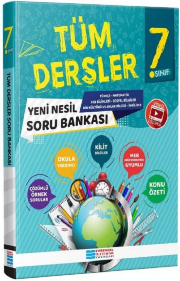Evrensel İletişim 7. Sınıf Tüm Dersler Soru Bankası 2023 ürün görseli 1