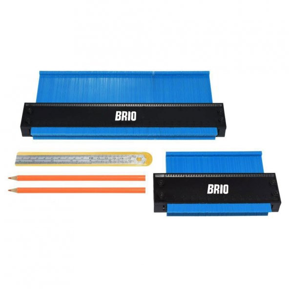 Brio Kaportacı Şablon Tarağı 150 Mm Ve 250 Mm Seti 5 Parça ürün görseli 1