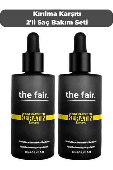 the fair. Kırılma Karşıtı 2'li Saç Bakım Seti ürün görseli 1