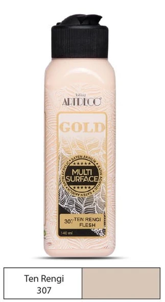 Artdeco Gold Multi Surface Akrilik Boya 140 ml. 307 TEN RENGİ ürün görseli 1