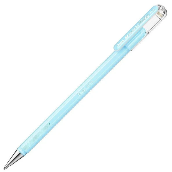 Pentel Hybrid Milky Pastel Jel Roller Kalem 0.8mm MAVİ ürün görseli 1