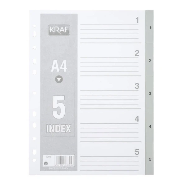 Kraf Separatör 1-5 Rakamlar ürün görseli 1