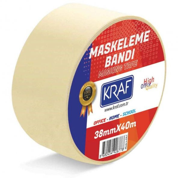 Kraf Maskeleme Bandı 38 mm x 40 mt. ürün görseli 1